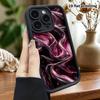 Phone Case: 2D Flat Design Suitable for iPhone 18, 17, 16, 15, 14, 13 Pro Stepped Protective Case, Metal Texture, Halloween Gift