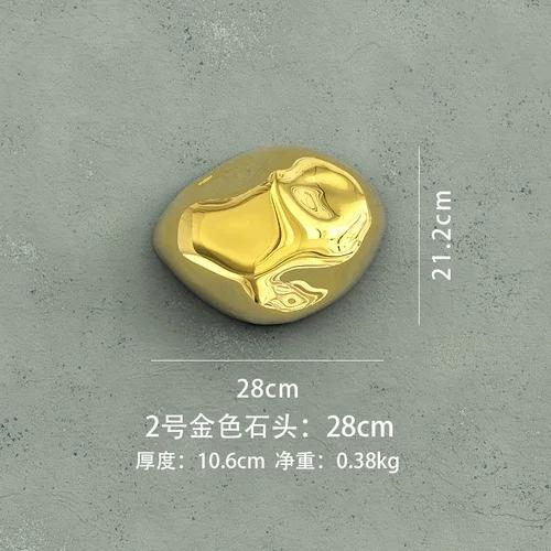 Wall Decoration Stone 3D Golden Stone Wall Background Display Plating Simulation Stone Pendant Wall Hanging Ornaments Room