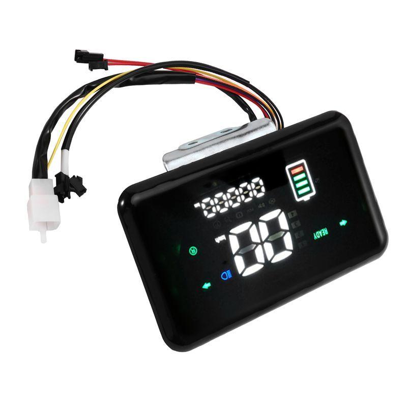 NEW HOT In Stock-Digital LCD Speedometer 48V-72V For Electric Scooter Bicycle E-Bike Colour Display