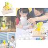 Science Diy Bubble Blower Machine For Kids Wooden Material Assembly Educational Toy