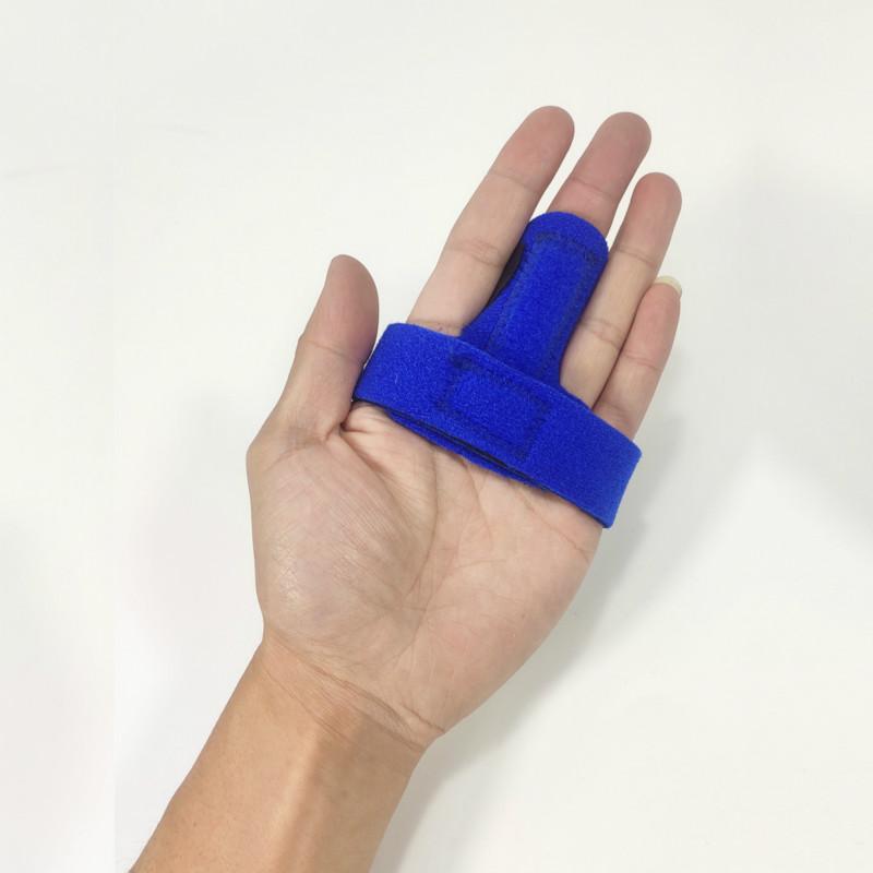 1Pc Finger Splint, Adjustable Finger Support Brace, With Fastening Strap For Alleviating Finger Locking, Popping, Bending Free Size