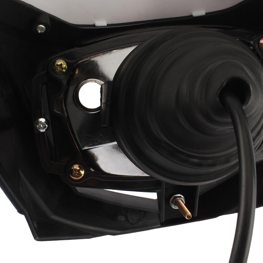 Motorcycle Headlight For Honda Kawasaki Yamaha Motocross Accessories Universal Front Head Light Dirt Bike Enduro LED Headlight