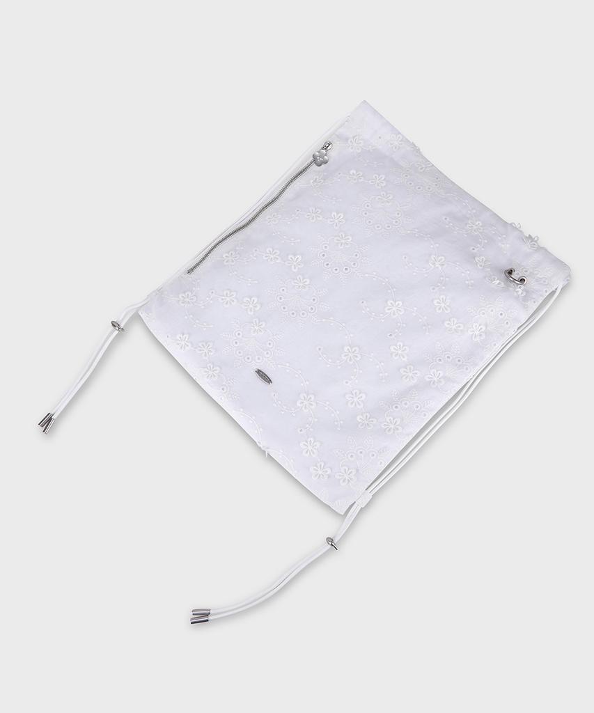 Otz Summer Floral String Gym Sack White Ozakga202W
