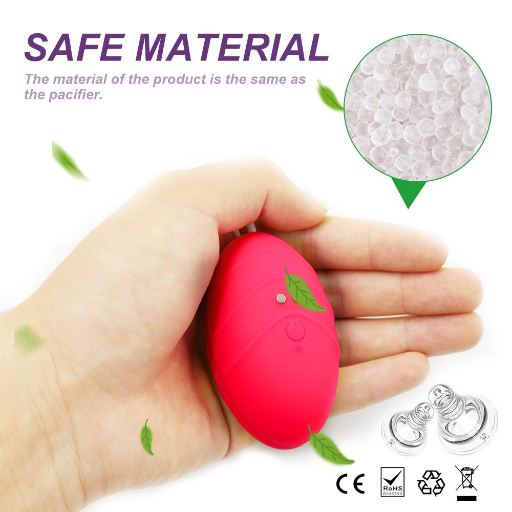 10 Speeds Powerful Egg Vibrator Clitoris Sex Toys for Women Vaginal Ball G-spot Massager Remote Control Vibrating Egg
