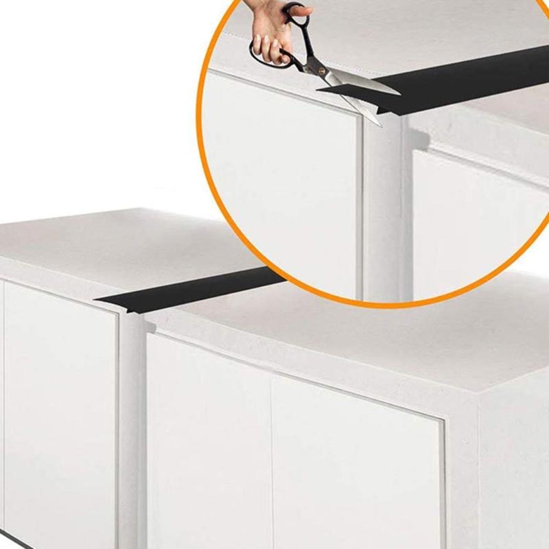 Silicone Kitchen Stove Counter for Gap Cover Long & Wide for Gap Filler Seals Spills Between Stovetops, Heat-Resistant (