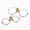 Diy Metal Tool Lock Elliptical Metal Ring Chain Home Men'S And Women'S Restraint Tool Parts Accessories Home Products