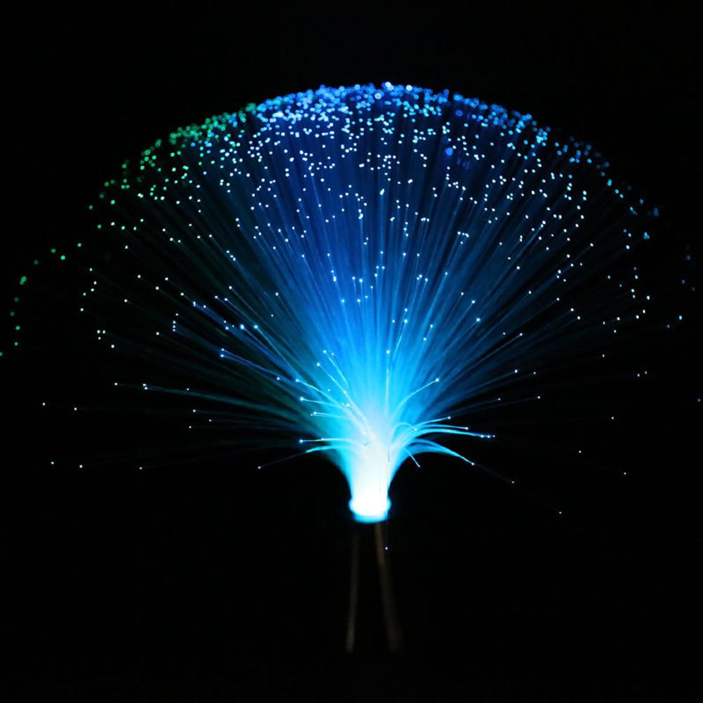 Led Color Changing Fiber Optic Fountain Night Light Lamp Home Decoration Luminous Toys