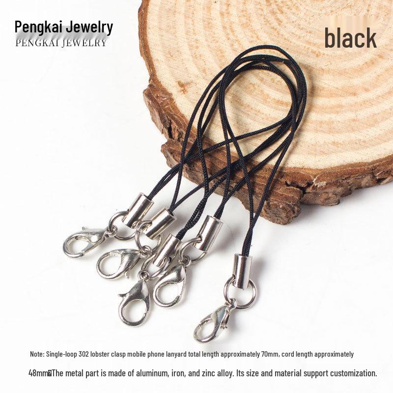 DIY Buntes Handy-Lanyard mit Karabinerverschluss – Handgefertigtes Schmuckaccessoire und Anhängerseil