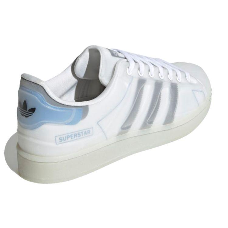 Adidas Superstar Futureshell White Bright Blue Unisex Sneakers Cloud-White Core-Black FX5551