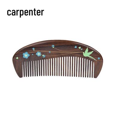 Tan Mujiang Natural Hair Massage Wood Comb