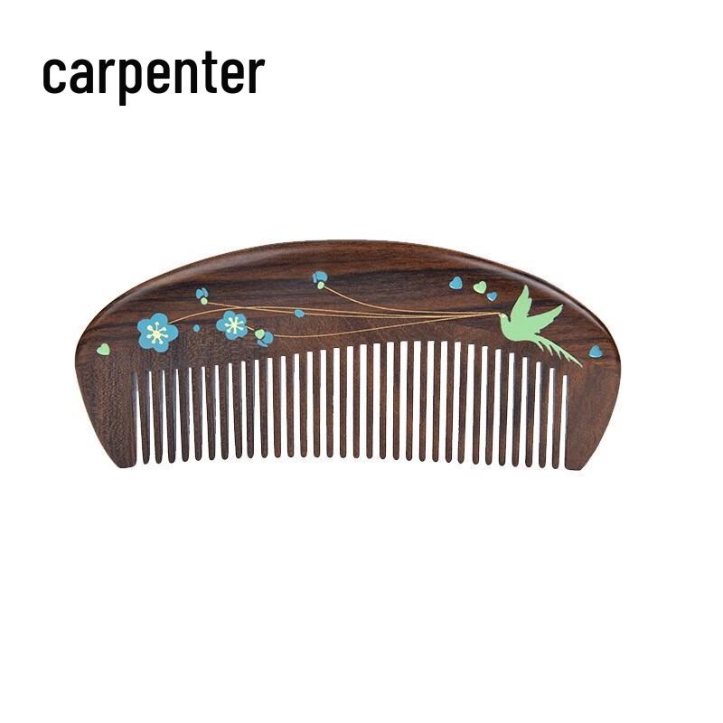 Tan Mujiang Natural Wooden Massage Comb