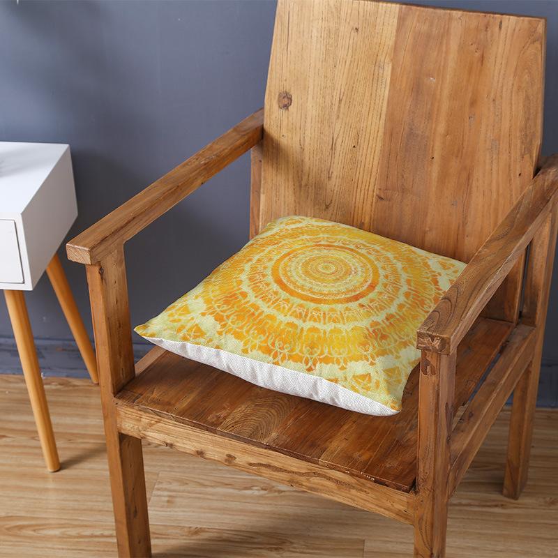 Bohemian Mandala Style Polyester Pillowcase Square Sofa Pillowcase Home