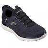Mens Summits Key Pace Mesh Slip-In Flat Trainers