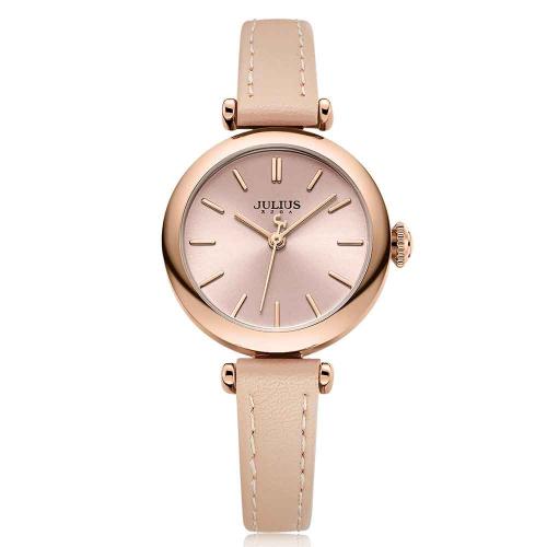 [JULIUS] JULIUS Women s Round Wristwatch JA-1018 JA-1018W