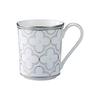 Noritake Mugs (Color-Changing Pair Set) Approx. 395cc, Trefolio Gold and Platinum, Gold and Platinum Bone China, P93656/4945-57