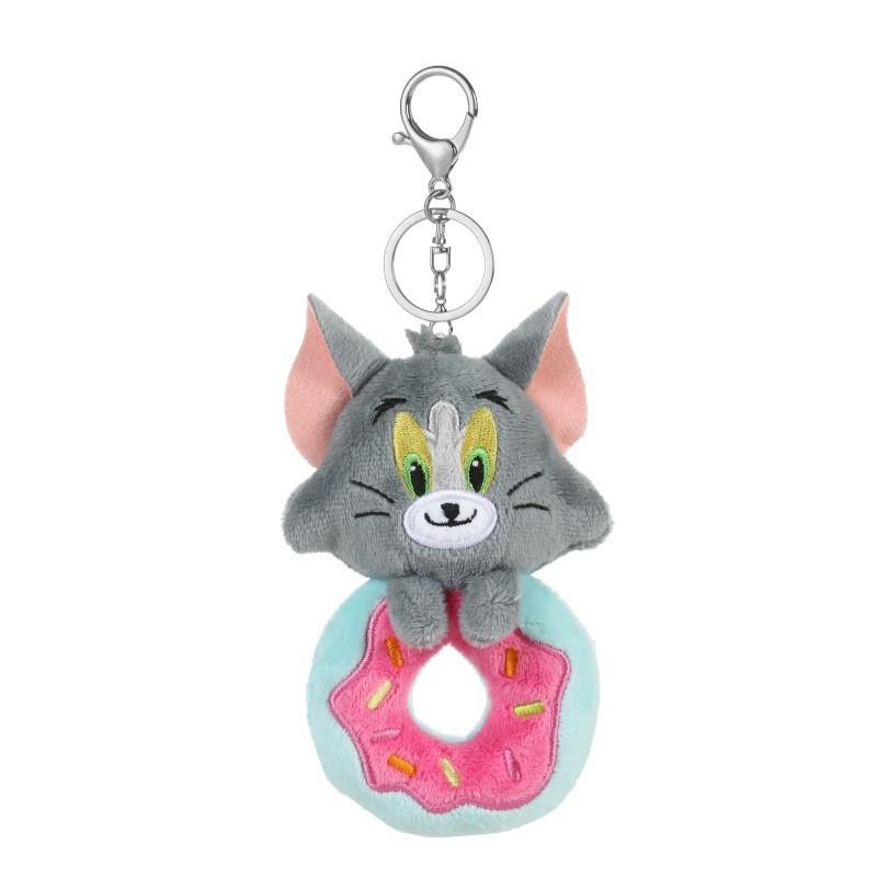 Tom & Jerry Plüsch-Schlüsselanhänger mit verschiedenen Formen – Accessoires für Kinder