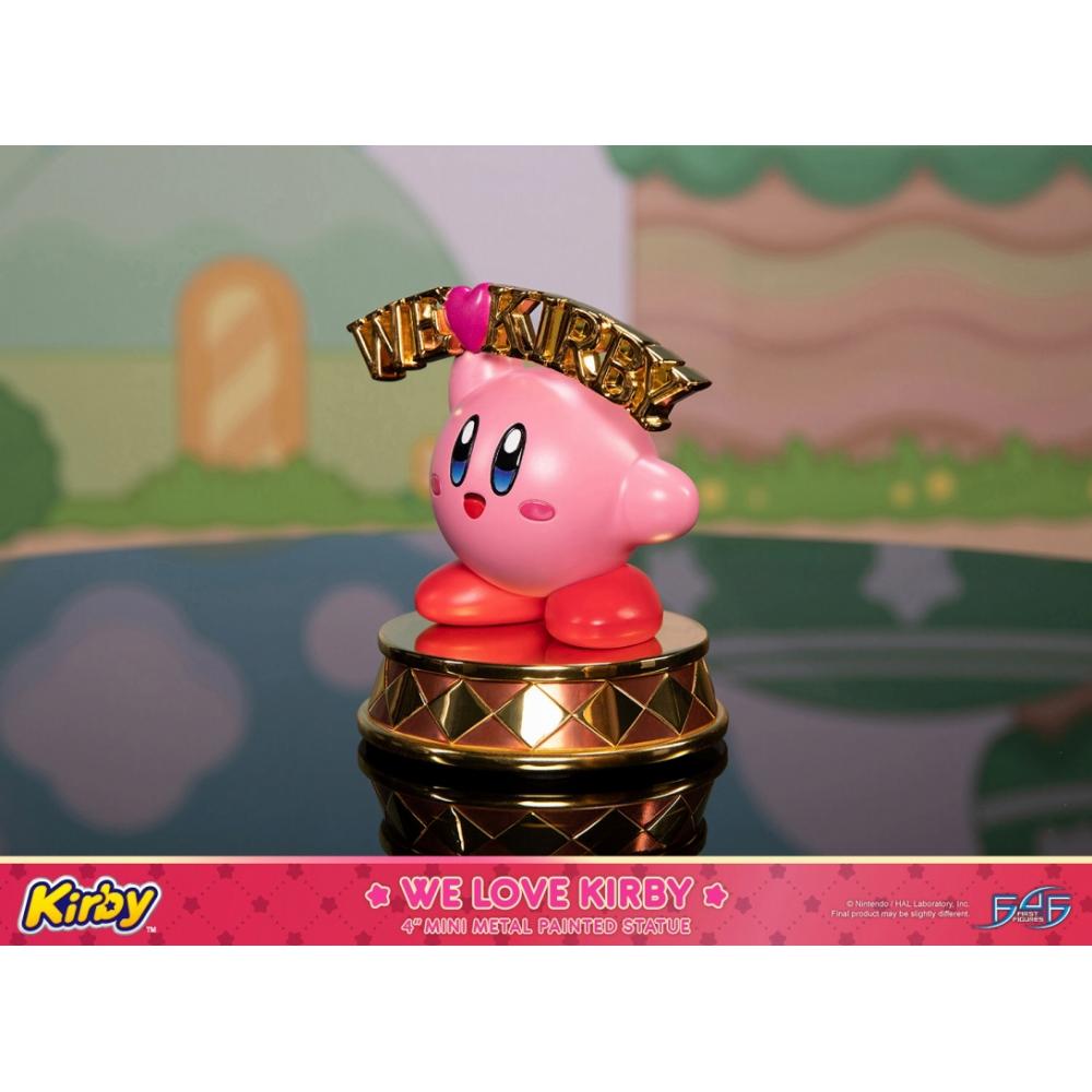 Kirby Kirby Series  We Love Kirby Kirby Metal Mini Statue