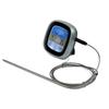 Digitales Thermometer Touchscreen LCD-Display Sofortmessung Lebensmittelthermometer mit 2 Temperatursonden zum Kochen Grillen