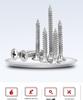 M1-M6 KA304 Stainless Steel Phillips Flat Head Countersunk Self-Tapping Screws