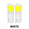 10PCS T10 W5W 194 T15 W16W Sapphire Drive-free LED Bulbs COB Interior Car Reading Lights Dome Auto Brake Lamp White 6000K Yellow