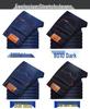 Herren Stretch Lockere Passform Gerade Beine Jeans