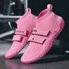 High Quality Brand Men's Casual Shoes Fashionable Men's Sports Shoes Couple's Breathable Training Shoes Fitness Yoga Shoes Red