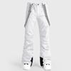 Women's Ski Pants Wind Proof and Waterproof Thermal Suspenders Outdoor Thickened Double Board Snowboard Pants