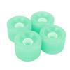Skateboard Wheels PU High Hardness Fast Stable Longboard Cruiser Wheels for Ramp Asphalt Road Green