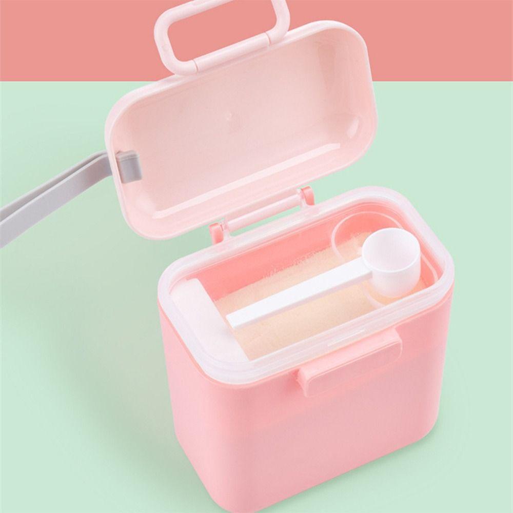 Dust-Proof Milk Powder Storage Box PP Formula Dispenser Container Snacks Container Outdoor Travel