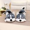 Kreatywna Lalka Husky do Przebierania Pluszowa Zabawka Leżący Pies Lalka Erha Poduszka do Spania Dla Dziewczynek