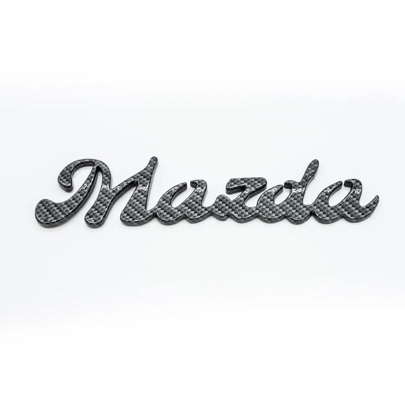 For Mazda CX3 CX5 MX3 CX4 CX9 CX7 RX8 Atenza Axela Protege Car Front Rear Emblem Stickers Decals Trunk Badge Auto Accessories k1