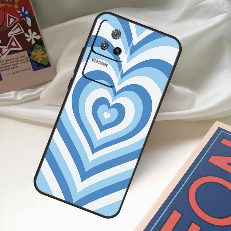 Colorful Heart Circle Love Case For POCO X6 Pro X3 X5 F3 F5 M5s M6 Pro Xiaomi 14 Ultra 11T 12T 13T Pro 12 13 Lite Cover