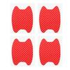 3D Carbon Fiber Car Stickers Scratch Resistant Auto Door Handle Decal Protector