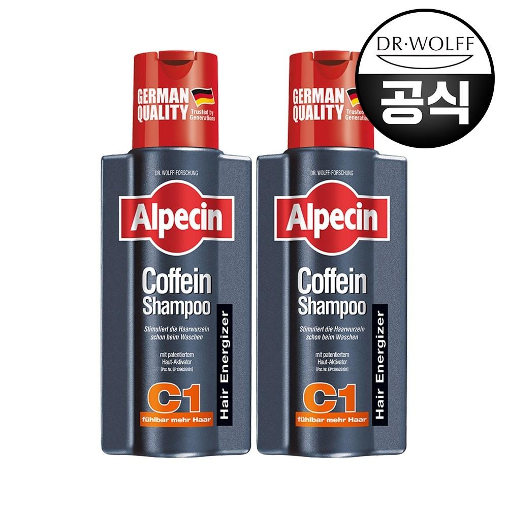 Alpecin Caffeine Shampoo C1 250ml 2 Pcs
