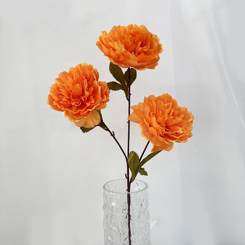 Flower Peony Artificial Wedding Hotel Restaurant Decoration Desktop Ornament