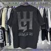 2026 Summer Unisex Rhinestone Hustler Sleeping Angel Graphic Cotton T-Shirt Dark Gothic Streetwear Short Sleeve Tee Men Women