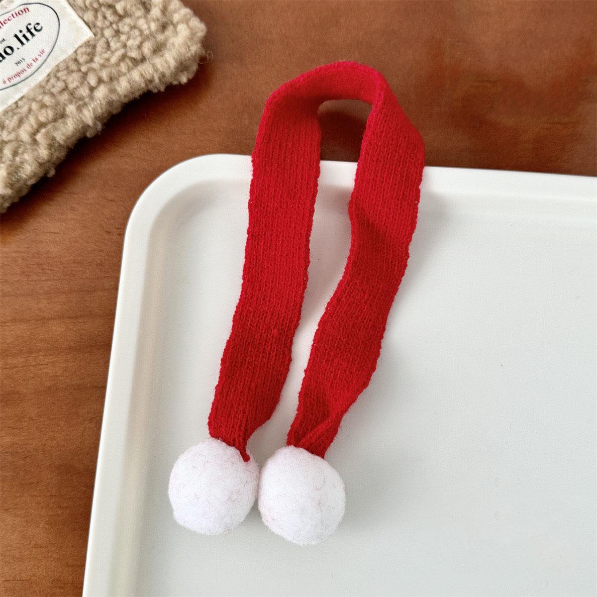 

GLC GLB 1PC Car Logo Hand-Knitted Little Red Riding Hat Hood Christmas Gifts Accessories For Mercedes Benz E S -Class E300l May