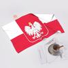 Polish Flag Flag Of Poland Soft Face Towel Quick Dry Pool Bath Cotton Towels Absorbent
