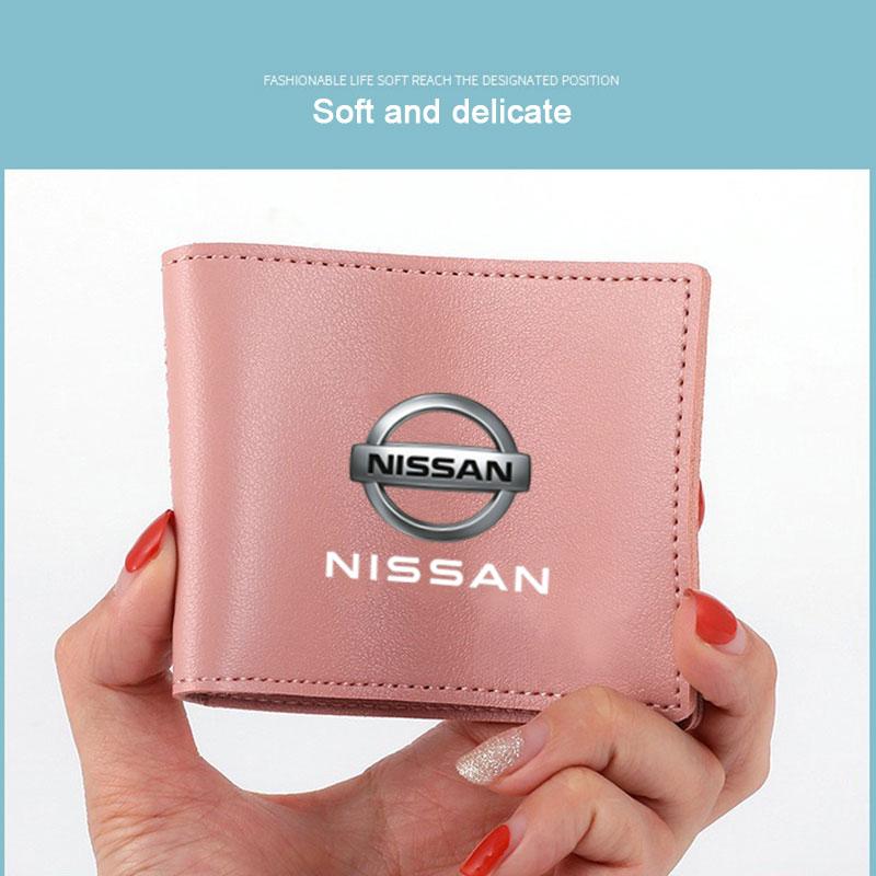 PU Leather Car Driving Documents Case Credit Card Holder for Nissan J10 X-Trail Qashqai Juke Leaf Micra NOTE Patrol Pulsar NISMOZ