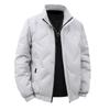 Mens Winter Stand Collar Lightweight Down Jacket 550 Fill Power White Duck Warm Casual Outerwear