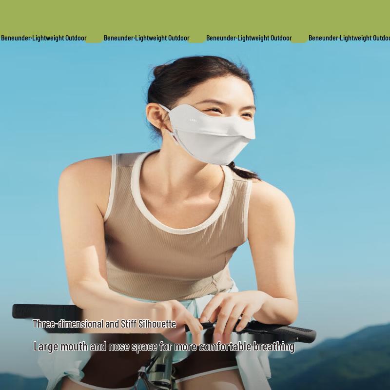 Beneunder Women's UV Protection Breathable Face Mask