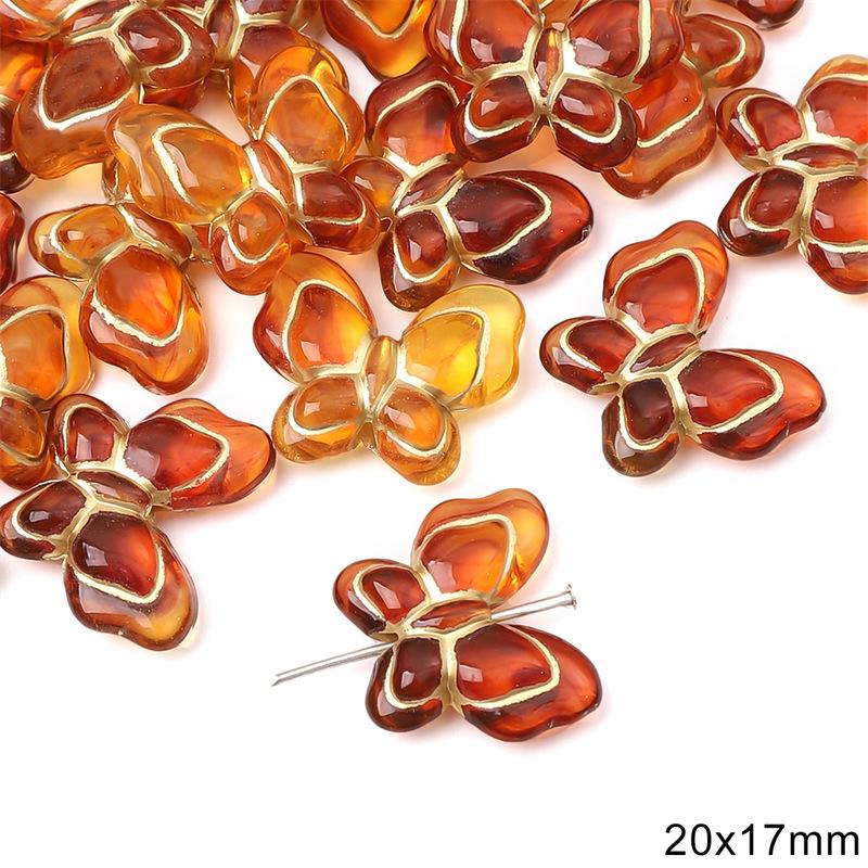 

Винтажные овальные акриловые бусины янтарно-золотистого цвета для изготовления украшений своими руками