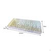 Colorful Acrylic Tray Vanity Versatile European Style Makeup Organizer Ornate Serving