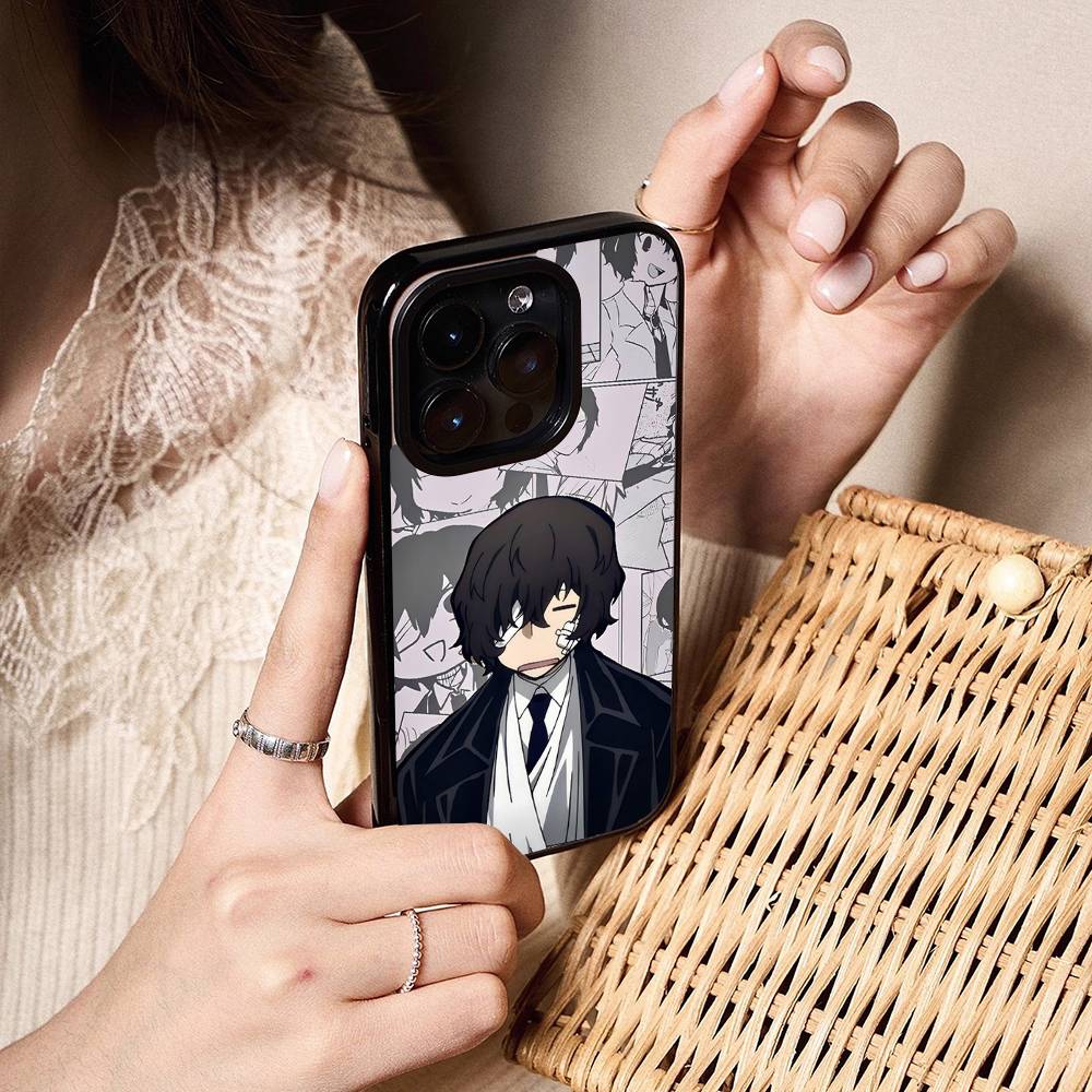 Anime O-Oshi No K-Ko Phone Case For Iphone 17 Air 16 15 14 13 12 11 Pro Max PC TPU Black Hard
