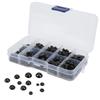760pcs Plastic Toy Eyes Resin Flat Back Safety Eyes Doll Accessories Button Eyes  DIY Craft Making