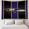football Ravens Logo Quick-Dry Tapestry Hanging for Bedroom,Livingroom, Playroom,Decor Art Room Wall Tapestry Holiday and Birthday Gifts