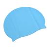 Cartoon Animal Kids Silicone Swimming Cap 3D Ear Protection Swim Cap for Short Long Hair Boys GirlsBlue Dinosaur