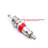 100PCS Zinc Alloy Tyre Valve Core/car Replacement Tire Stem Core Parts  Tire Repair Tools