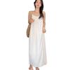 Korean Style Slim Sleeveless Summer Camisole Dress - Elegant, Loose, Solid Color, Trendy Sleepwear