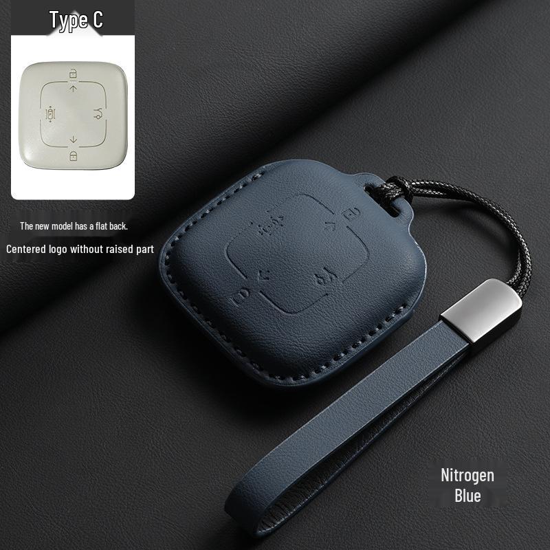 Zeekr 001 & X Smart Key Case: Cross-border Original Car Color Key Pouch & Car Accessories Buckle